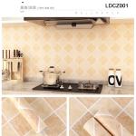 Modern Design Style Self-Adhesive Vinyl Wallpaper Sticker for Bathroom Wall