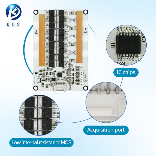 4S 50A Lithium Battery Management System BMS Protection Board For Energy Storage