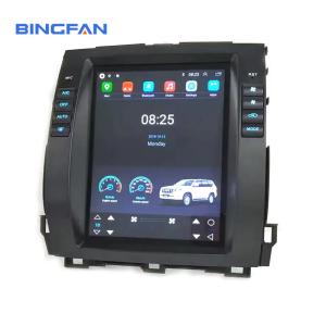 Wholesale Bingfan Screen Tesla Style Android Car Stereo 9.7 Inch CarPlay Car DVD Player Radio For 2018 Nissan NAVARA Terra from china suppliers