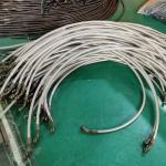 1/8" Braided Brake Hose Fittings Chemical Resistant Nylon Material