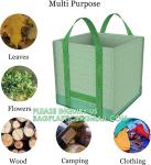 Heavy Duty Home and Yard Waste Bag 48-Gallon Woven Polypropylene, Reusable Lawn