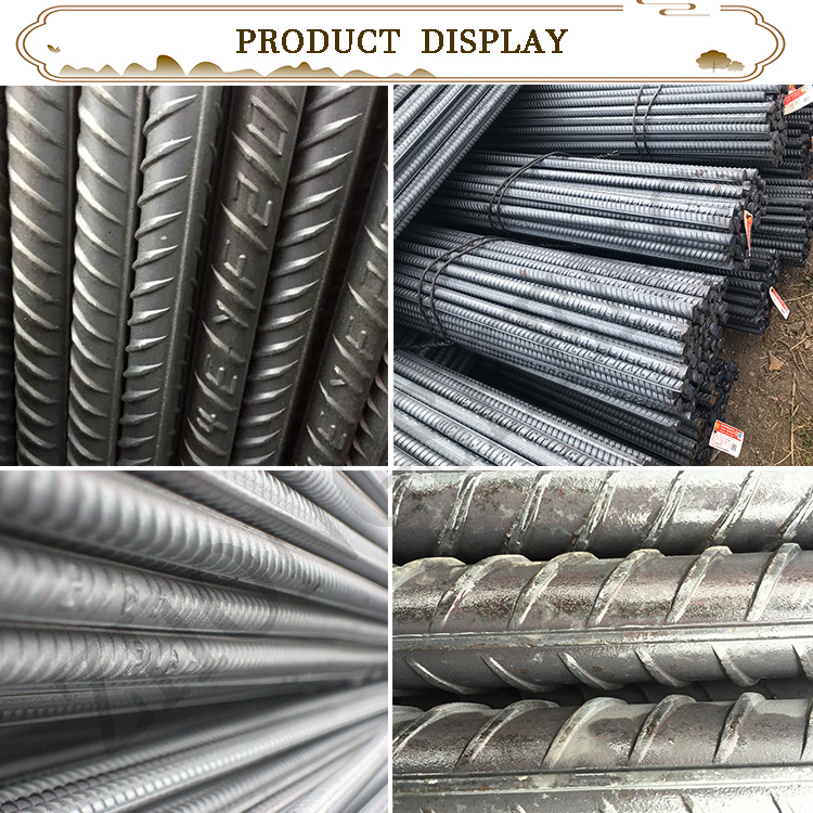 ASTM Standard Low- Steel Rebar Bar for Decoration in Construction Building Main Application Buliding Bridge House Decoration