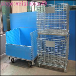China USA  Market and Germany Quality  Standard storage cage/wire mesh container cage/pallet cage/security cage/wire cage on sale