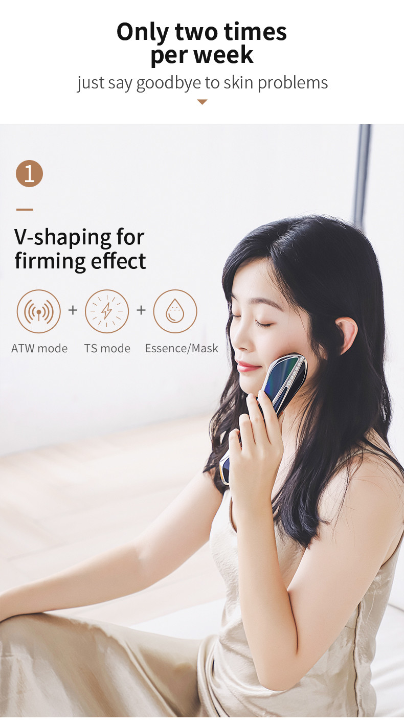 ISO9001 4 Gears Multifunctional Skin Care Beauty Device