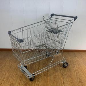 Wholesale 240L Australian Style General Purpose Supermarket Trolley With Grey Plastic Parts from china suppliers