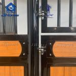 Customized Horse Stall Fronts Bamboo Fillin Wood Type Swing Door Or Sliding Door
