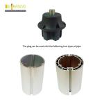 63mm 78mm Awning Roller Blind Kits Awning Round Tube Plug Repair Kit