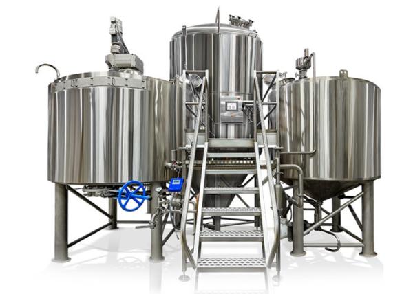 20BBL Capacity Large Brewing Equipment TIG Welded Joints / Seams Electricity