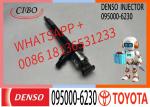 High Quality Denso Diesel Common Rail Injector 095000-6230 0950006230 23670
