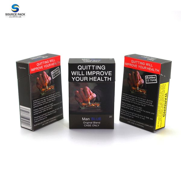 Custom Blank 4 10 20 Packs Empty Cigarette Rolling Packs Cigarette Boxes