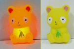 Rainbow Color Changing Light Up Bath Time Ducks Mini Animal Shape , Baby Night