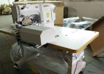 500W Flat Bed Sewing Machine , 0.1 - 12.7mm Single Needle Lockstitch Machine
