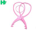 Plastic Wig Stand Wigs Accessories Non Toxic for Long Hair SGS Approve