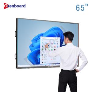 Wholesale Qtenboard OEM Brand Finger Multi Touch Screen Smart Lcd Display Meeting Room Interactive smart digital Whiteboard from china suppliers