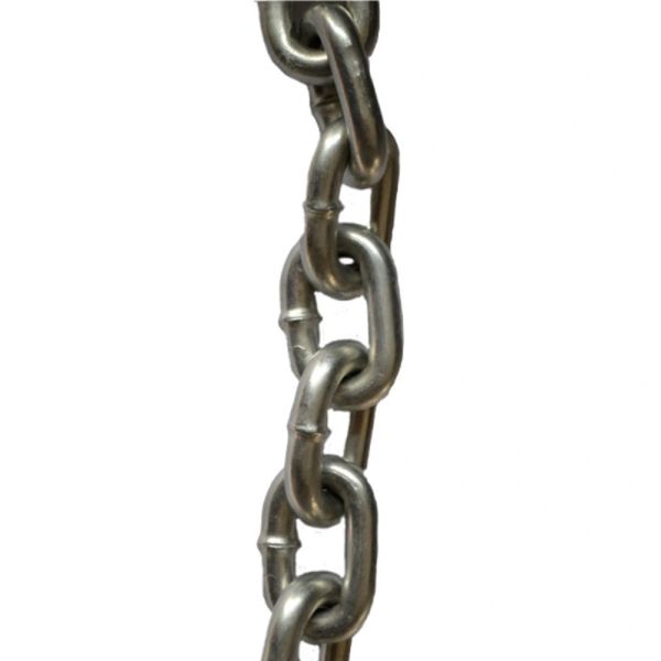 SUS304 SUS316L Stainless Steel Calibrated Chain with Welded Structure for Lifting Applications