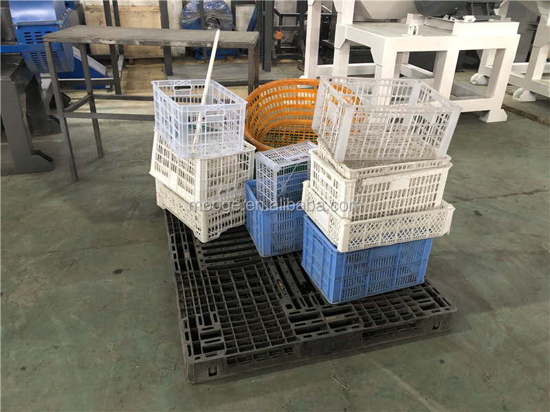 1000kg/H Waste Plastic Shredder Machine 600-1500mm Waste Plastic Crusher