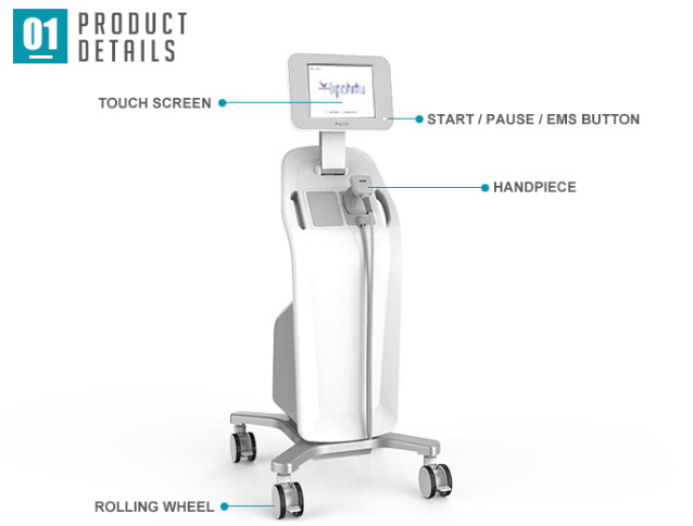 High Intensity Focused Ultrasound Liposonix Slimming Mchine , Ultrasound Face Lift Machine