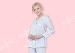 Premium Women'S Cotton Knit Pajama Sets Long Sleeve Long Pants Eco Friendly