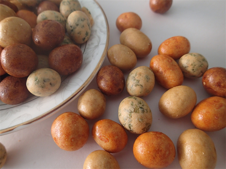 Colorful Fishskin Mixed Coated Peanut Snack Japan Thailand Snacks