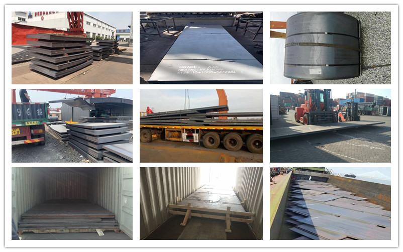 Welding Carbon Stainless Steel Sheet Plate 3m S355 Material Ship Building