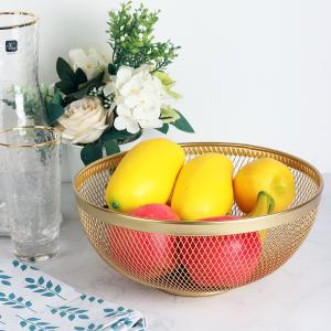 Wholesale 25cm Diameter Steel Fruit Basket from china suppliers