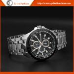 031A Day&Date Analog Watches Quartz Movement Stainless Steel Sports Watch Casual
