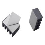Naturally tacky gray Good Thermal Conductive pad For CPU Heat Dissipation 4.0 W