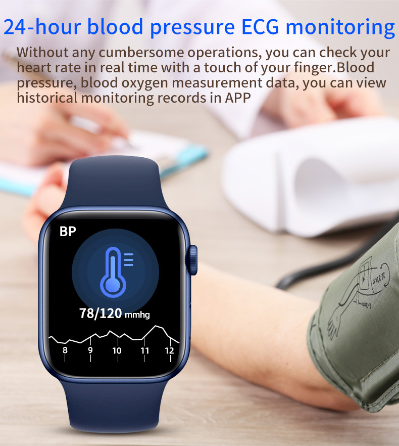 Fitness Tracker Apple Watch Series 4 Phone Calls , 1.54 Inch Smartwatch You Can Reply To Texts