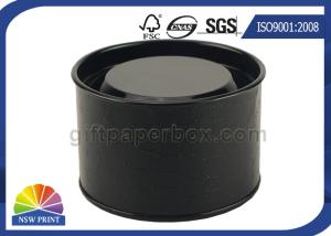 Wholesale Black Metal Plug / Cap / Bottom Paper Packaging Tube Sustainable For Eye Mask from china suppliers