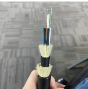 Wholesale Outdoor MultiMode/SingleMode 4 8 12 24 48 Core ADSS Fiber Optic Cable from china suppliers
