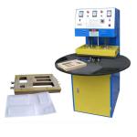 Turntable Blister Heat Sealing Machine L508*W712*H1400 Mm 0.15-0.5mm