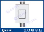Anti Corrosion Powder Coating Pole Mount Cabinet With 19 Inch Rack Battery Shelf