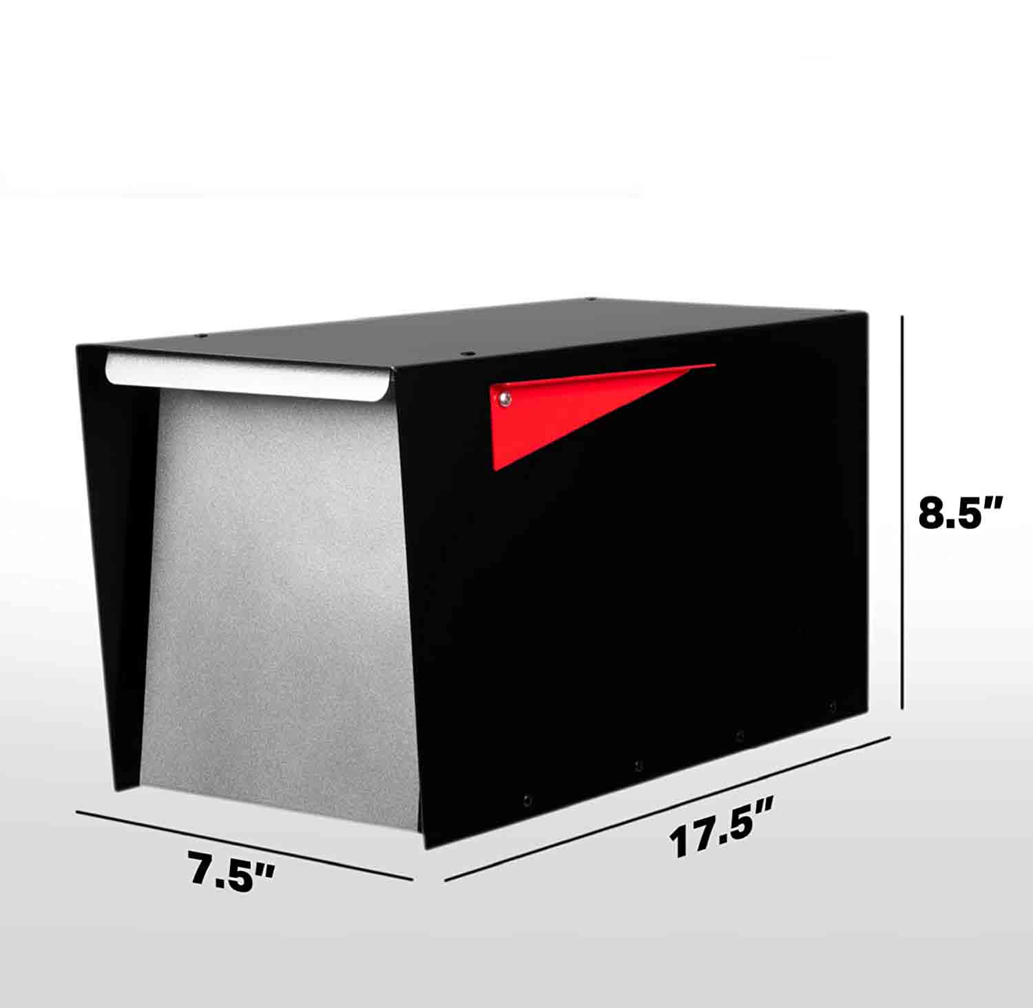 Factory Supply Curbside Welded Mailbox, All Weather Steel Lock Durable MailBox