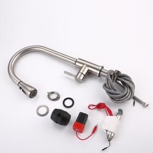 Wholesale IPX5 Kitchen Sink Mixer Faucet / DC6V Ceramic Disc Cartridge Single Hole Bar Faucet from china suppliers