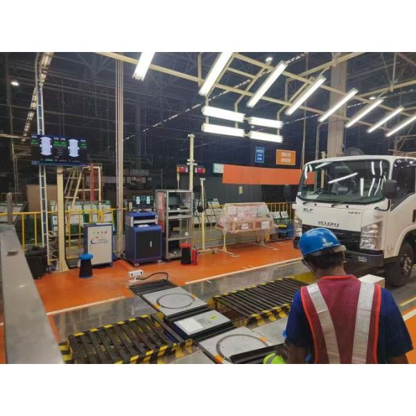 CTZJ-15 Trucks Vehicle Steering Angle Tester load 15T with LCD control instrument with touch screen