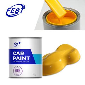 Wholesale Yellow Car Paint Top Coat Automotive Paint Supplies 2k Top Coat from china suppliers