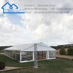 Outdoor White Catering Festival Tent Wedding Marquee Tents For Sale With Glass