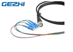 Wholesale 4 Cores Fiber Optic Patch Cord LC Waterproof from china suppliers