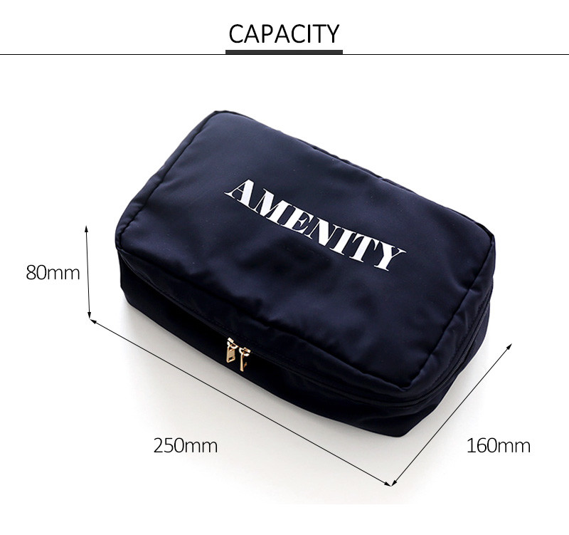 Waterproof Portable Large Travel Toiletry Cosmetic Bag