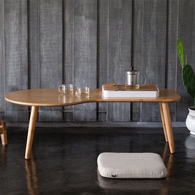 BAMBOO Home Decorative Japanese Style Exquisite Desk for Living Room 100x50x32cm