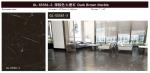 5.5mm Dark Brown Marble Vinyl Flooring Recyclable Corrosion Resistant GKBM