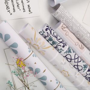 Wholesale Oilproof Self Adhesive Bathroom Floor Tiles 0.47mm Anti Slip PVC Flooring Sticker from china suppliers