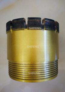 Wholesale Single tube 130 Diamond core drill bit Hard rock geological drilling impregnated from china suppliers