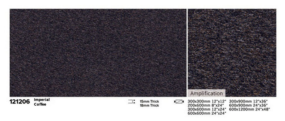 Wear-Resistance Full Body 24"X48" Blue Floor Porcelain Paving Tile For Outside Courtyard