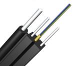 4 Core 6 Core Armoured Outdoor FTTH Drop Cable PVC Sheath Steel Member