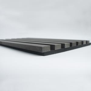 Wholesale Non Toxic Grey Oak Wood Slat Veneer Acoustic Wall Panels For Hotel Entryway from china suppliers