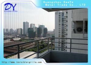 Wholesale Balcony invisible safety grill 7x7 Nylon 316 Stainless Steel Wire Rope from china suppliers