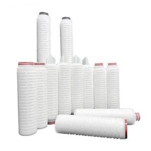 Wholesale PP Water Treatment Pleated Filter Cartridge 10 Inch Length for 500L/Hour Productivity from china suppliers