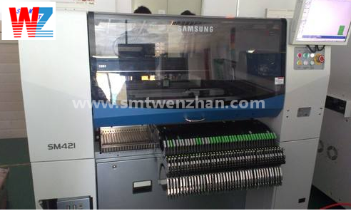 PCB SMT Assembly Machine HANWHA SAMSUNG SM421 Pick And Place Machine