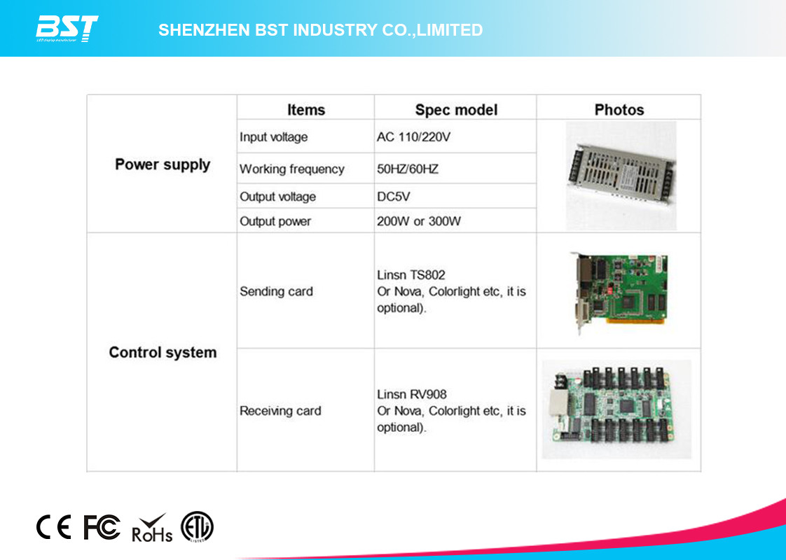 1R1G1B SMD2121 Indoor Advertising Billboard / RGB Full Color LED screen 3mm Pixel Pitch